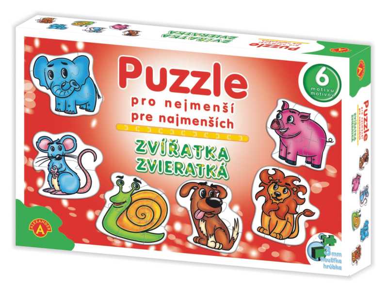 Puzzle pro nejmenší - Zvířátka - VYŘAZENO