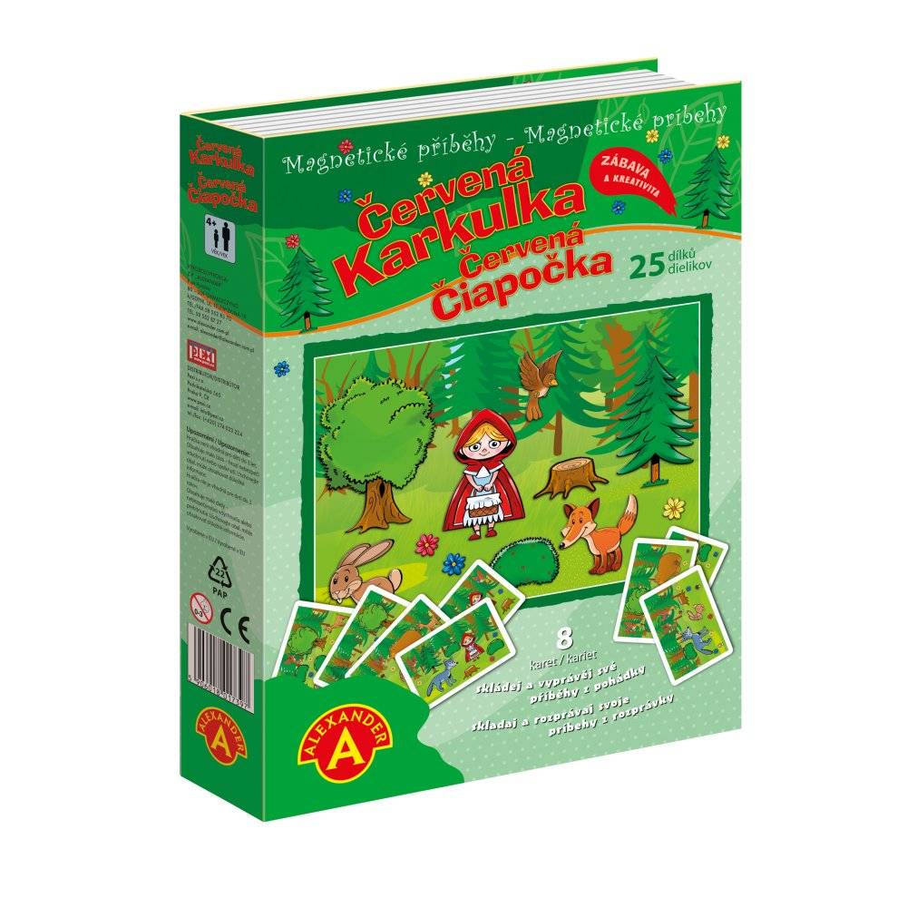 Magnetické příběhy-ČERVENÁ KARKULKA - Z VÝSTAVY
