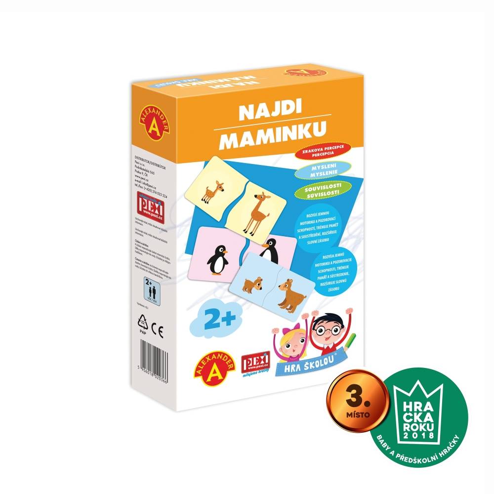 Hra školou® - NAJDI MAMINKU - VYŘAZENO