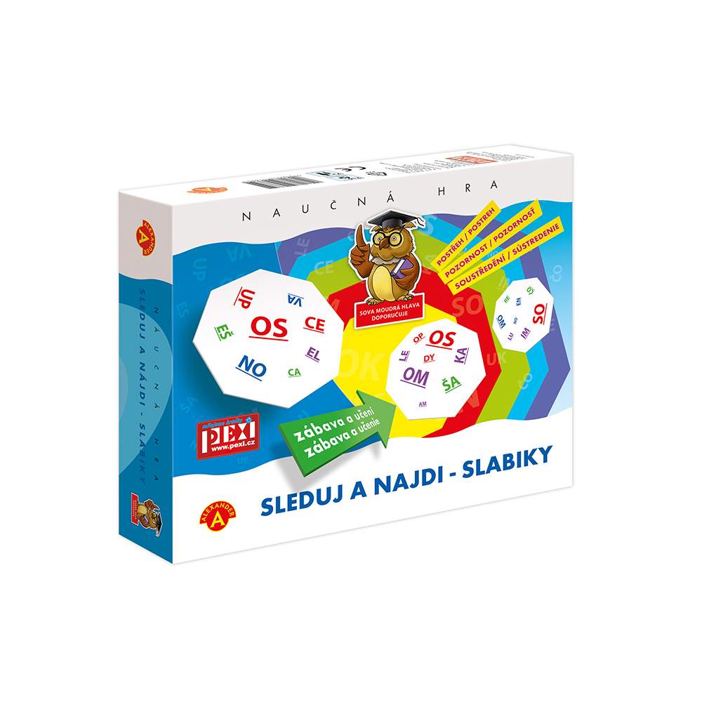 SLEDUJ A NAJDI - Slabiky - VYŘAZENO