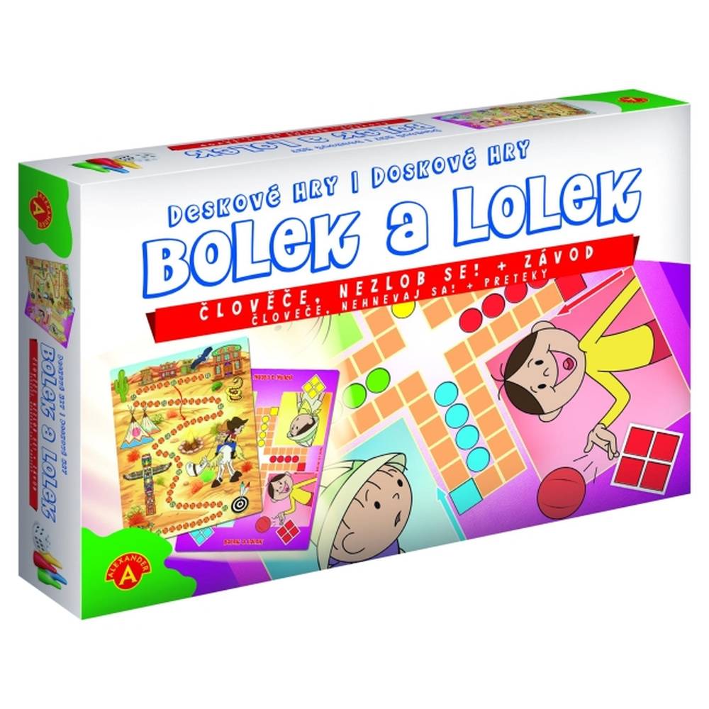 BOLEK a LOLEK 2v1-Člověče, nezlob se!+Divoký západ  - VYŘAZENO