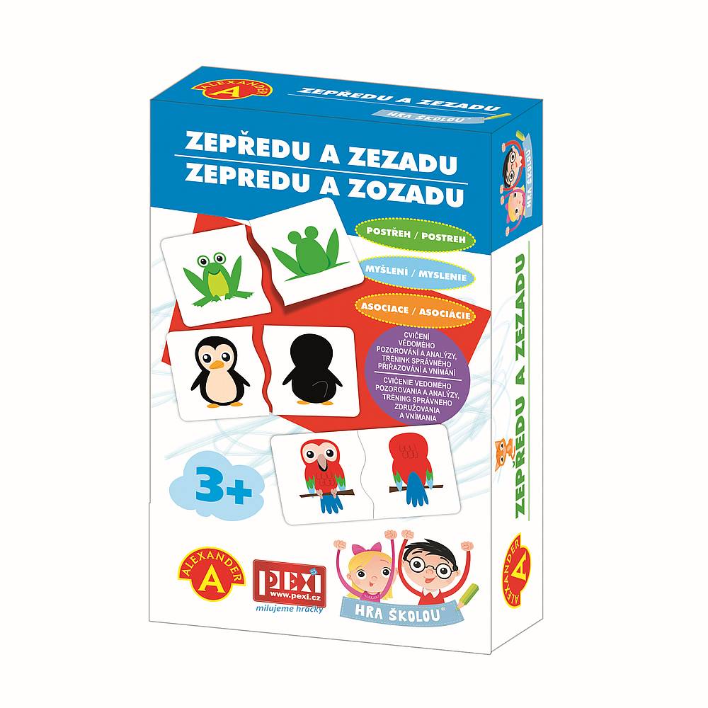 PEXI Hra školou® - ZEPŘEDU A ZEZADU