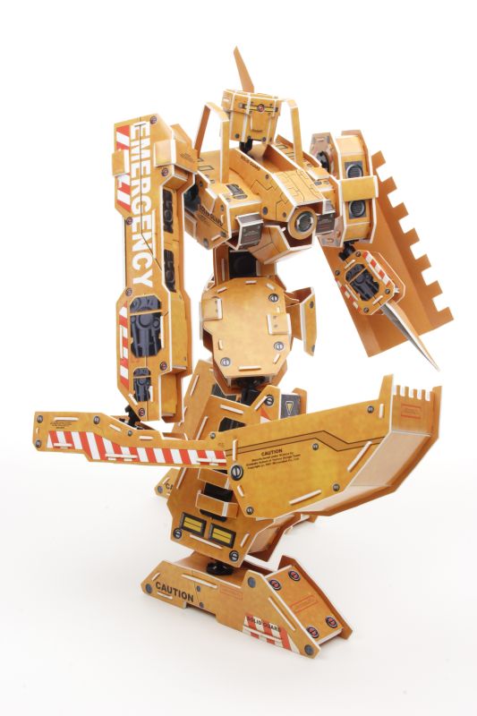 3D PUZZLE - PATTON – Microrobot; výška 38 cm