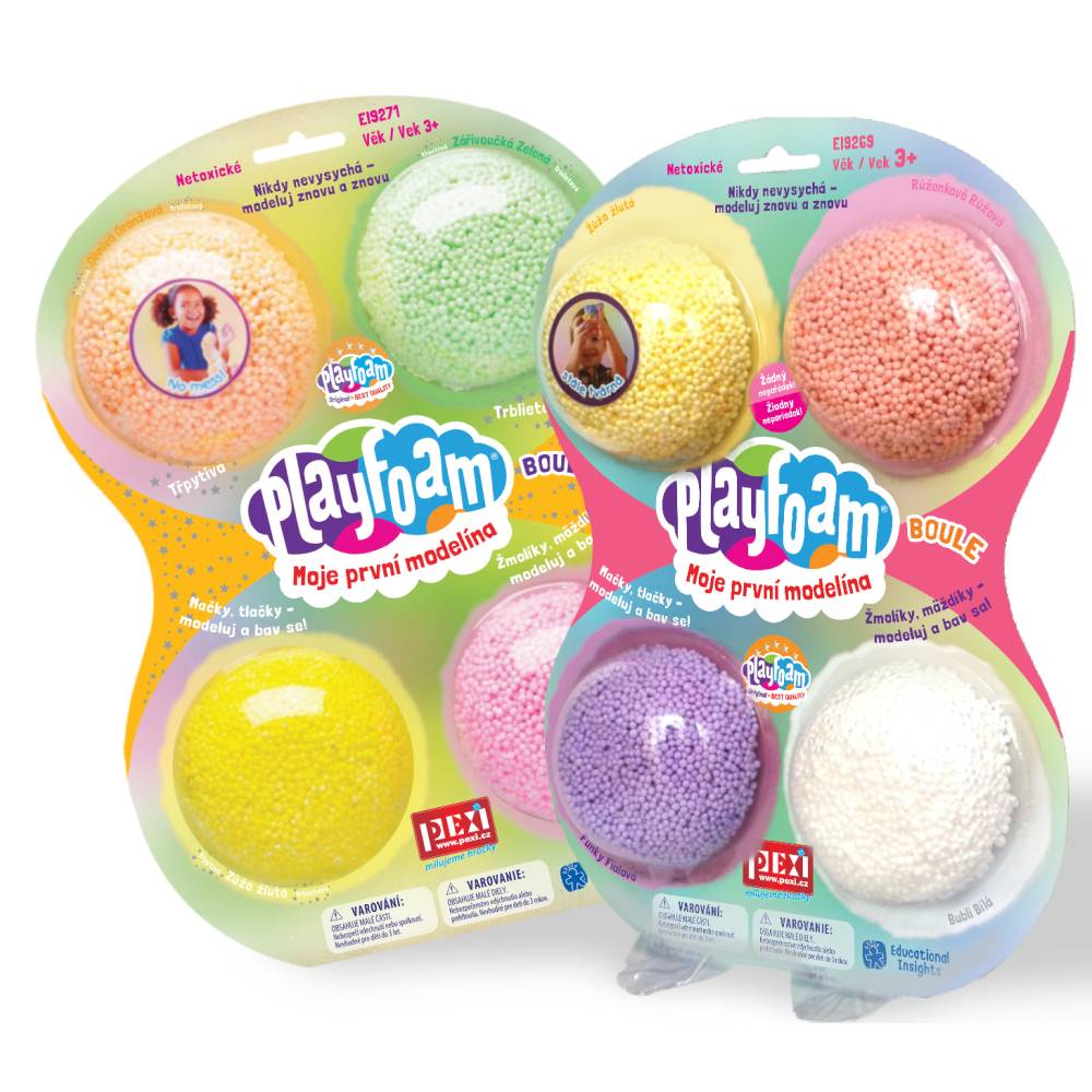 Sada PlayFoam® Boule- 4pack G+4pack Třpytivé (bundle)