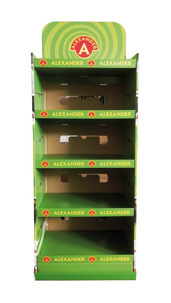 Regál podlahový - na hry Alexadner, papírový
