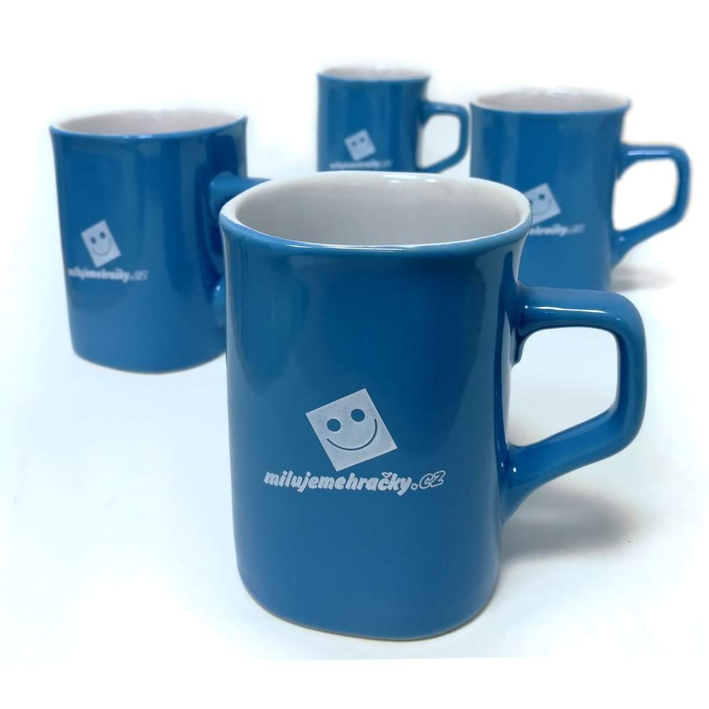 Propagační hrnek  Pexi - milujeme hračky