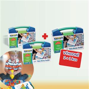 3 ks KOUZELNÝ ŠROUBOVÁK® - Kreativní sada v kufříku (2+1ks) bundle