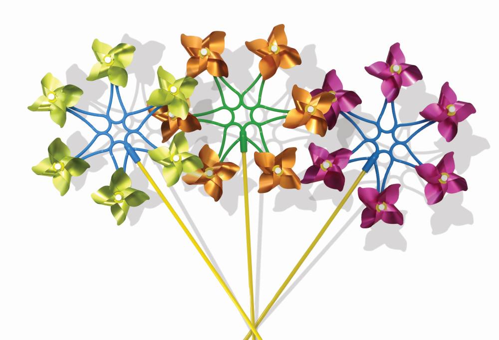 Šestivětrník Pestrobarevný 2 (25x50 cm) - VYŘAZENO