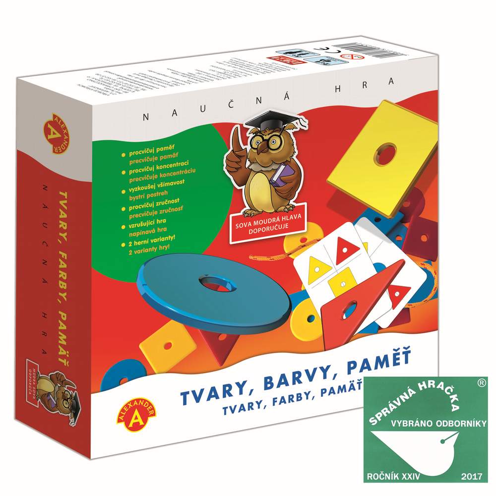 Tvary, barvy, paměť