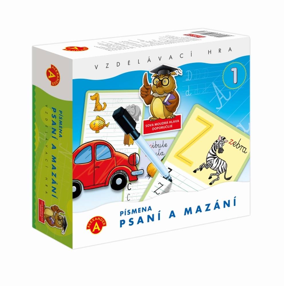 Psaní a mazání 1 - PÍSMENKA - Z VÝSTAVY