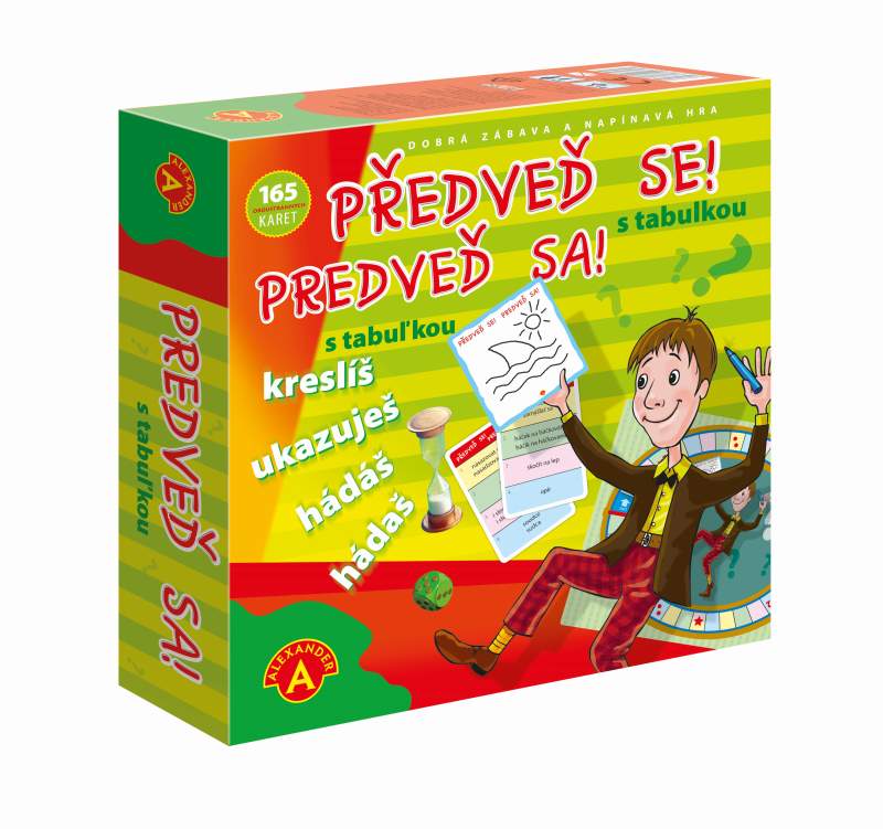 PŘEDVEĎ SE!  - s mazací tabulkou - VYŘAZENO