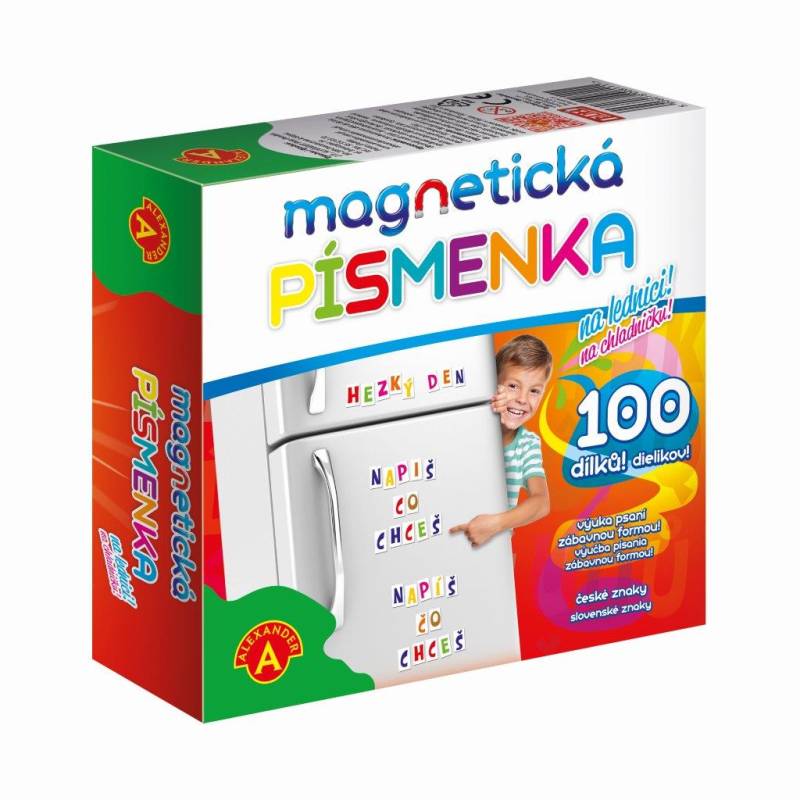Magnetická písmenka-na lednici