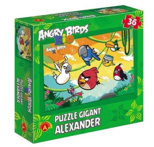 Angry Birds RIO - PUZZLE 36 GIGANT-Nahoru! - VYŘAZENO