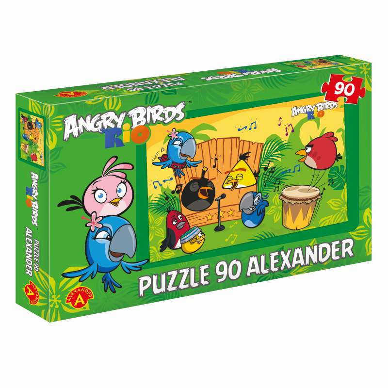Angry Birds RIO - Puzzle 90 V rytmu samby! - VYŘAZENO