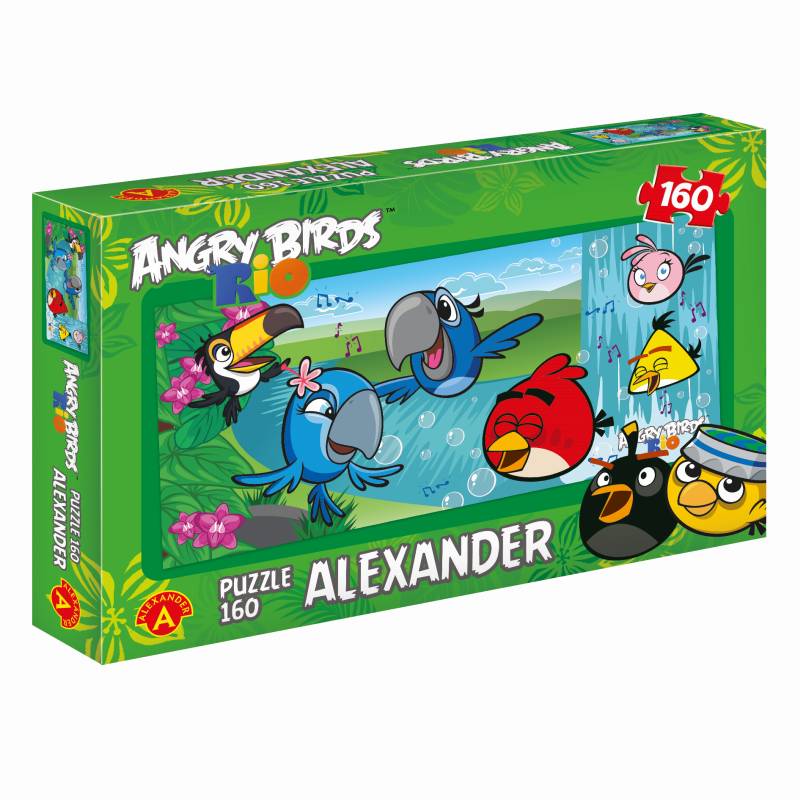 Angry Birds RIO - Puzzle 160 U vodopádu - VYŘAZENO