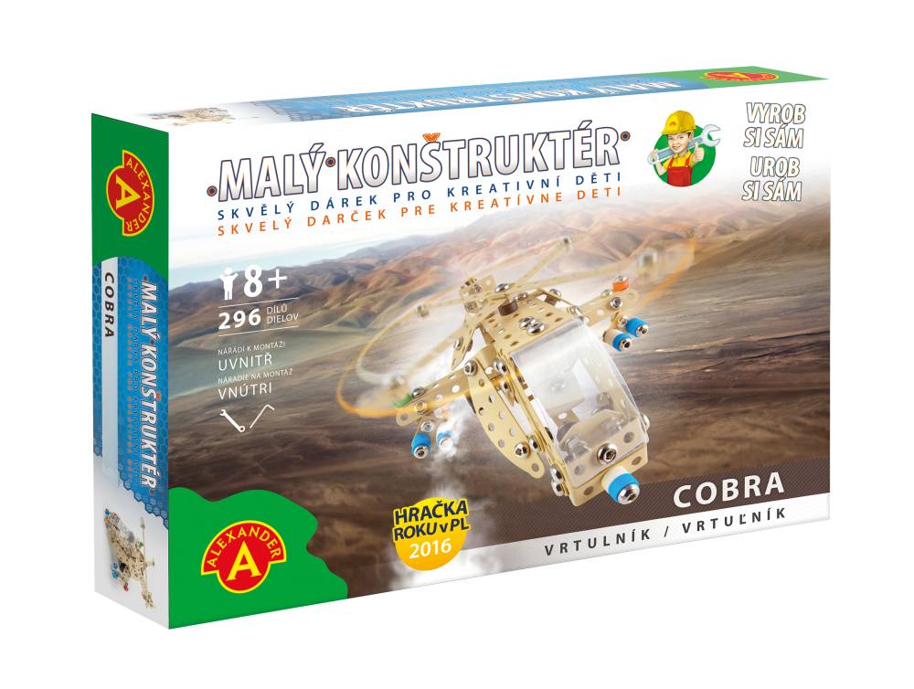 Malý konstruktér - COBRA Vrtulník (Pouštní bouře)