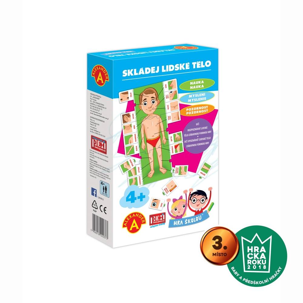 Hra školou® - SKLÁDEJ LIDSKÉ TĚLO