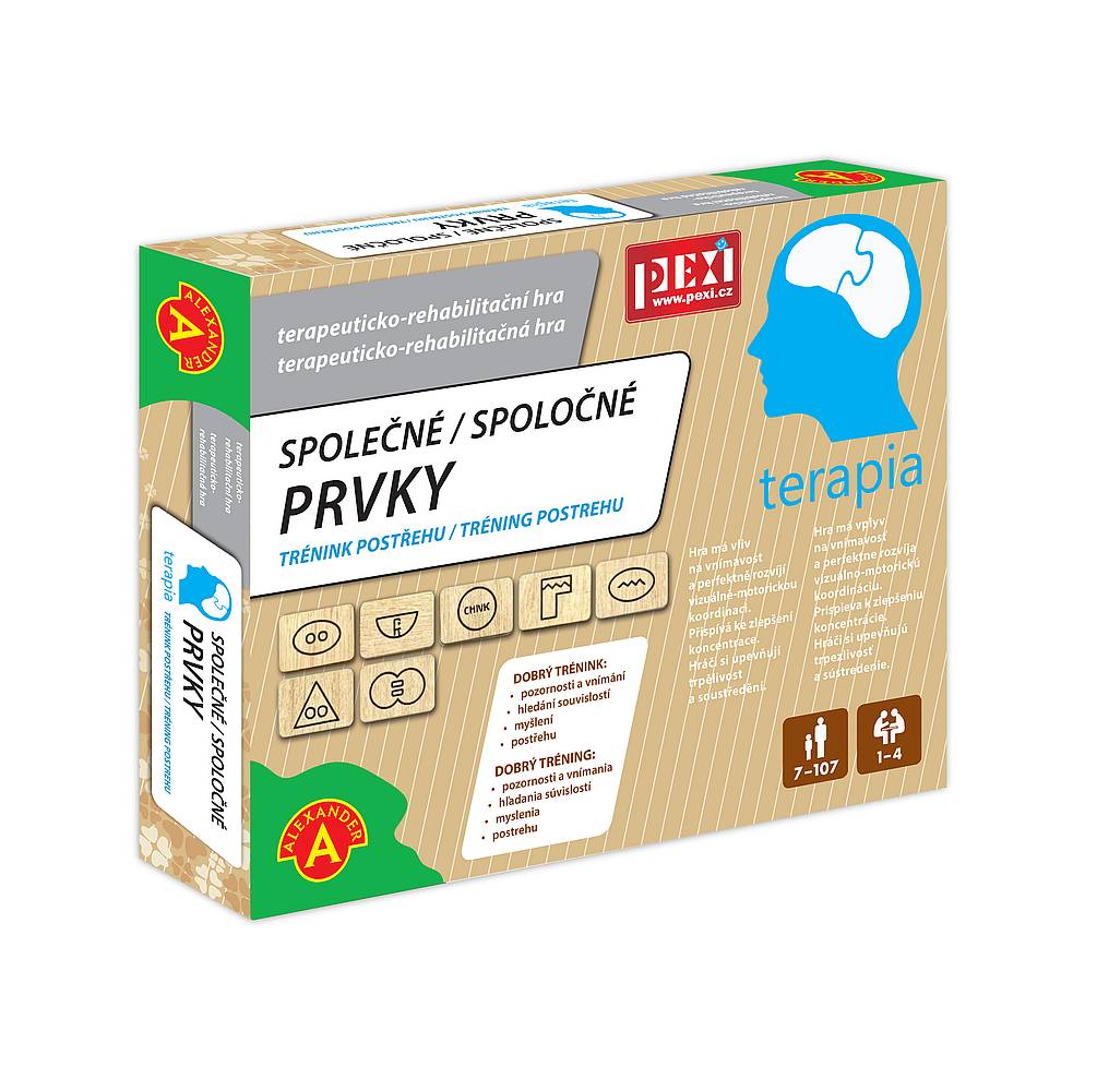 Terapia Společné prvky – CZ/SK (pro seniory)