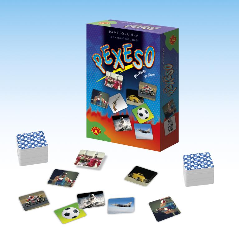 Pexeso Mini  pro chlapce - VYŘAZENO