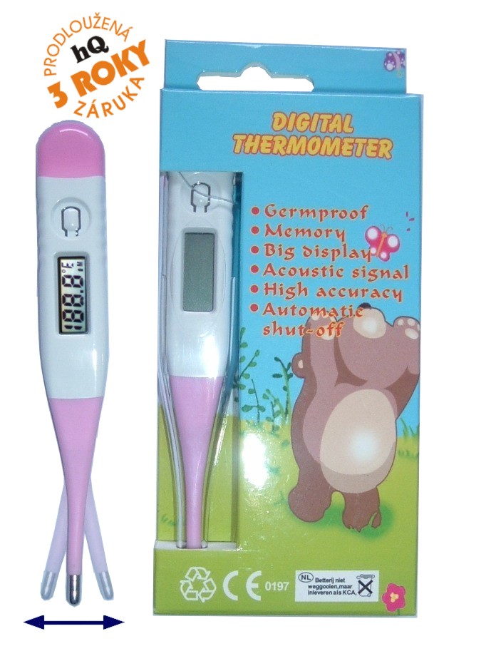 Digitální teploměr pexiMED ECT-3  ohebný - Z VÝSTAVY