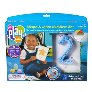 Playfoam® Tvaruj a Uč se - ČÍSLA (Shape & Learn Numbers Set)