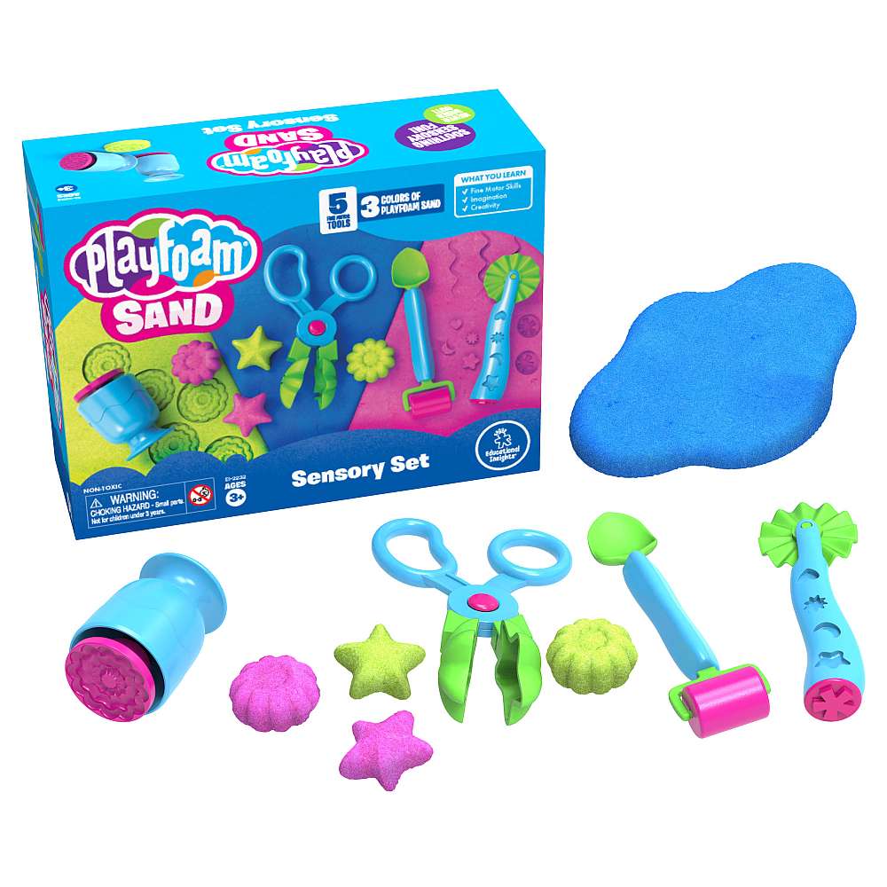 Playfoam® Sand - SMYSLOVÁ SADA s nástroji (Sensory set) - VYŘAZENO