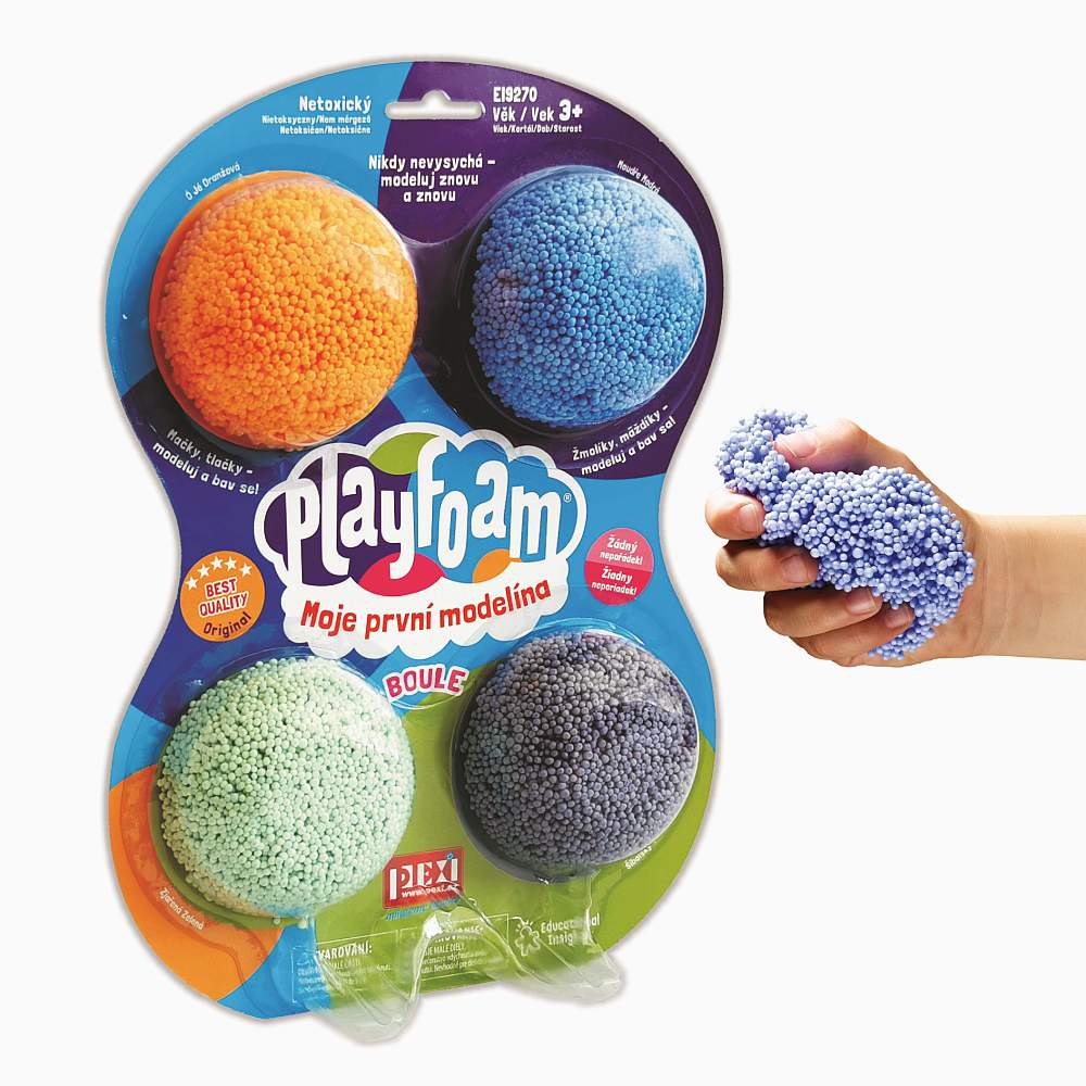Modelína PlayFoam® Boule 4pack-B (CZ/SK/PL/HU/HR/SLO)