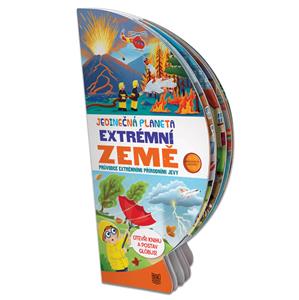Knížka rozkládací globus  - EXTRÉMNÍ ZEMĚ