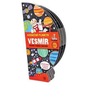 Knížka rozkládací globus  - VESMÍR