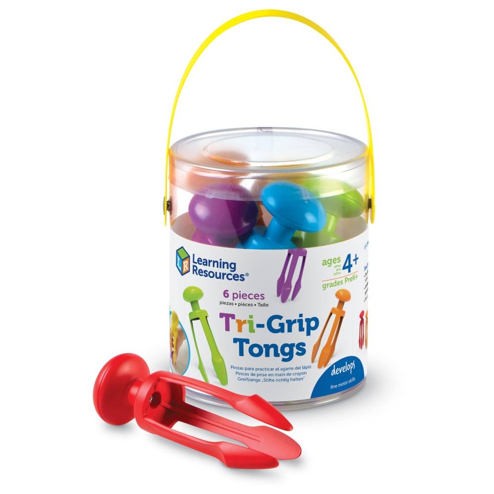 TRI-GRIP KLEŠTIČKY (6ks) - úchopové, tříbodové; (Tri-Grip Tongs (SET OF 6))