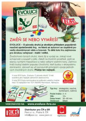 Leták Evoluce A6 1/0