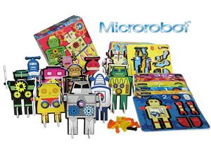3D PUZZLE- Microrobot Poki (25 minirobotů)