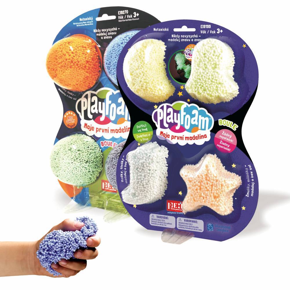 Sada PlayFoam® Boule- 4pack B+4pack SVÍTÍCÍ (bundle)