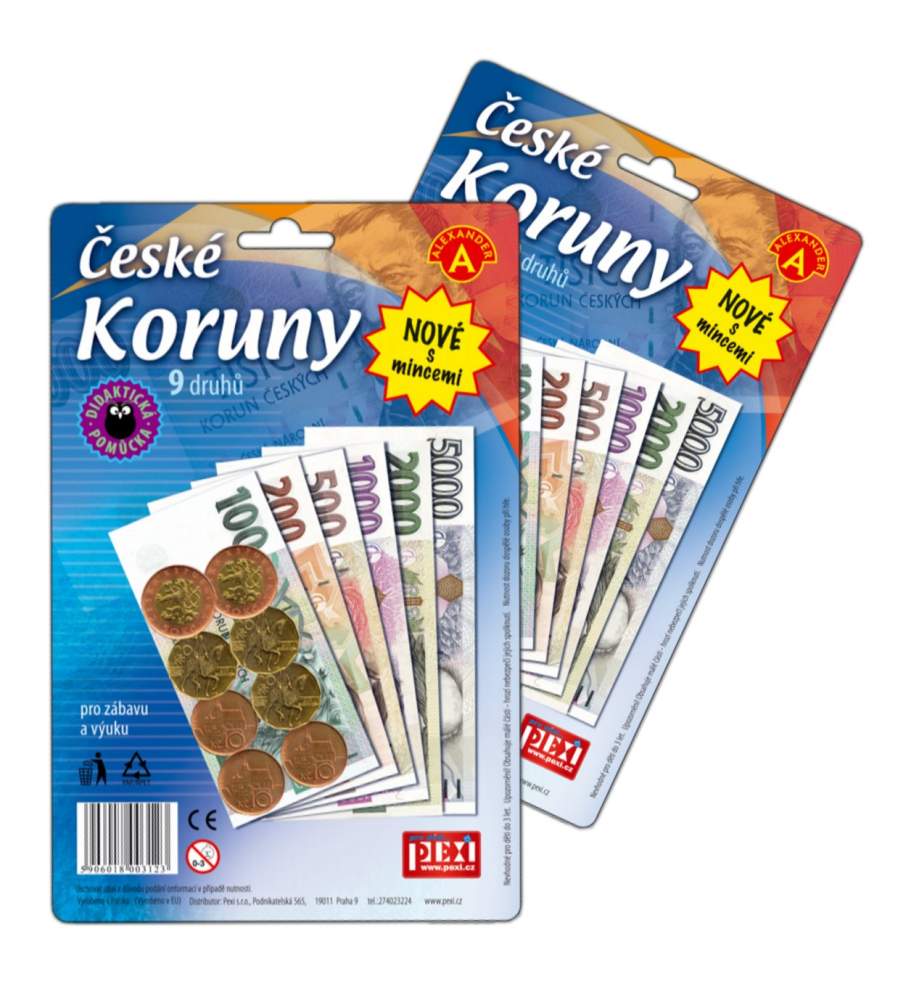 Sada 2 ks České koruny (Bundle)