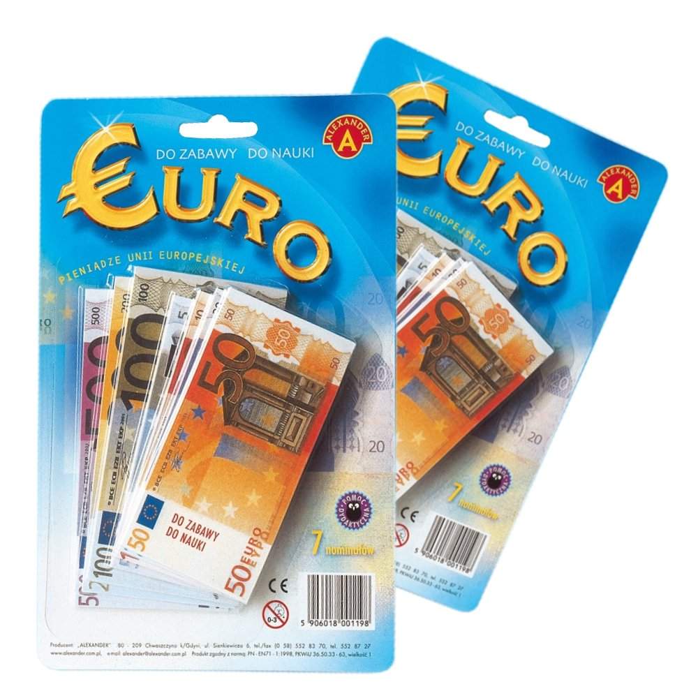 Sada 2 ks EURA-peníze do hry (Bundle)
