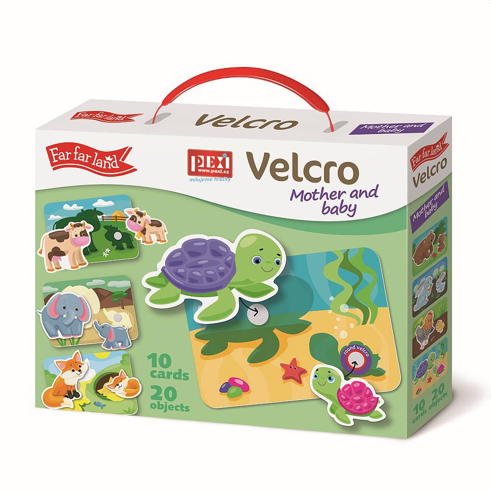 PEXI Velcro skládačky - Máma a mimi (Mother and Baby) - VYŘAZENO