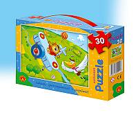 (D) Puzzle 30 - Kočka v letadle - VYŘAZENO