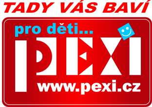 Samolepka logo Pexi 47 x 33 cm