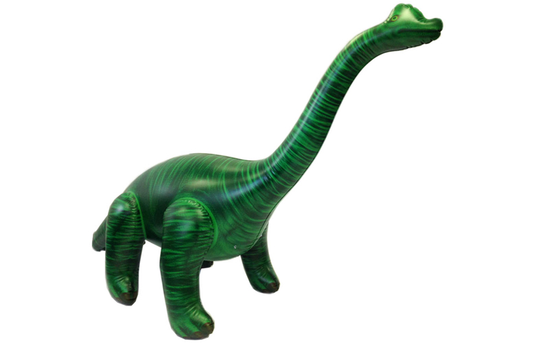 Brachiosaurus - nafuk.hračka (d.123 /v.70 cm) - VYŘAZENO