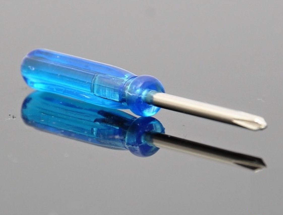 Šroubovák (skrutkovač) mini - křížový, prům. 2mm