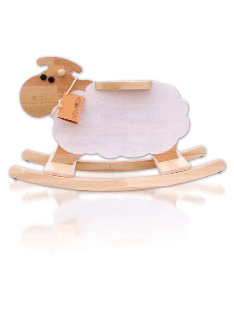 KS00 Houpací Ovečka - bílá malá - VYŘAZENO